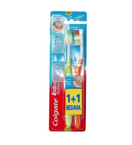 Brosse a Dent COLGATE Extra Clean 2x1