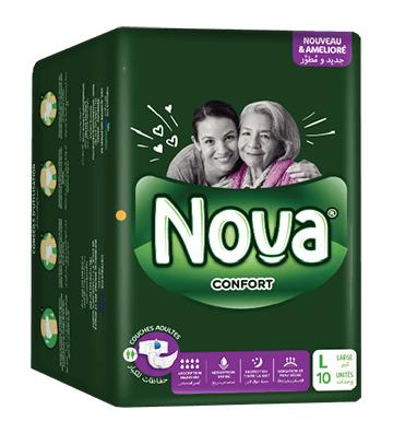 Nova 2I Couche culotte pour adultes taille Large 9 unités à prix pas cher