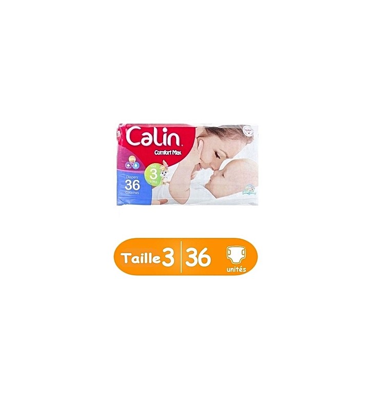 couche calin Taille 4 confort max (9 à 18 KG) 32 couches