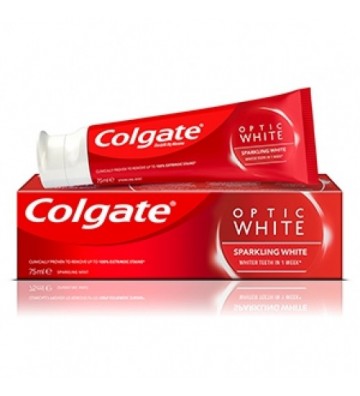 colgate optic white...