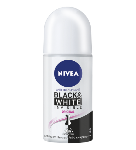 NIVEA Bille anti-transpirant invisible for black white original