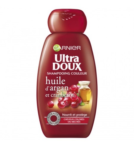 Garnier ultra doux shampoing Argan & Cranberry 250 ml