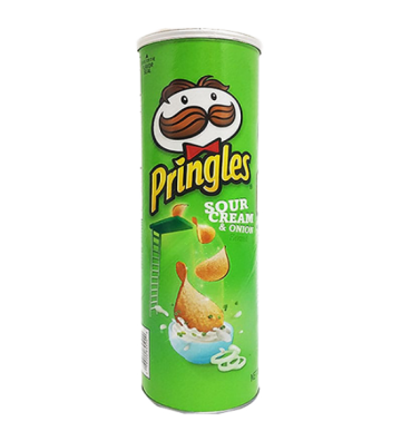 Chips Pringles crème sure...