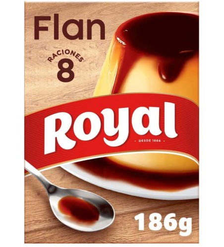 Royal Flan 8 Flan au sucre et caramel