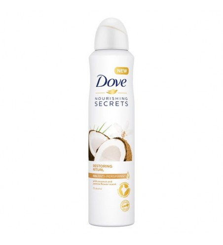 Deodorant Antiperspirant Dove Nourishing Secret Coconut & Jasmine 250Ml
