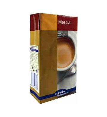 Café mezcla supersol 250 gr