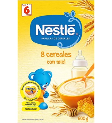 Nestlé 8 céréales et miel...