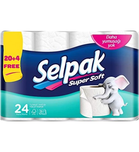 Papier Toilette Selpak Super Soft 24 Roll