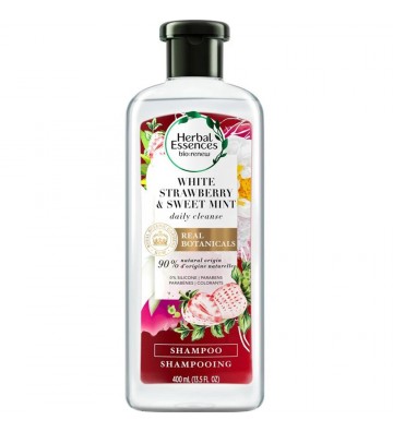 Shampooing Herbal Essences...