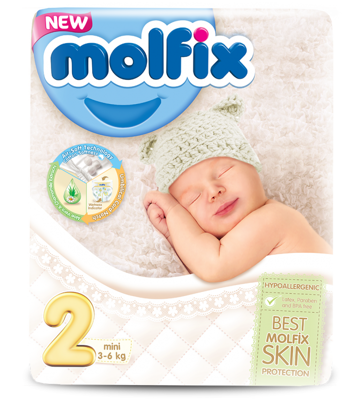 Molfix Couches Bébé Taille 4 Maxi (40 Pièces)