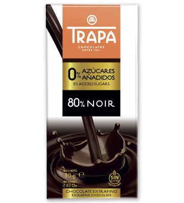 TRAPA CHOCOLAT NOIR 80%...