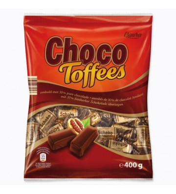 Bonbon Choco toffees 400 gr