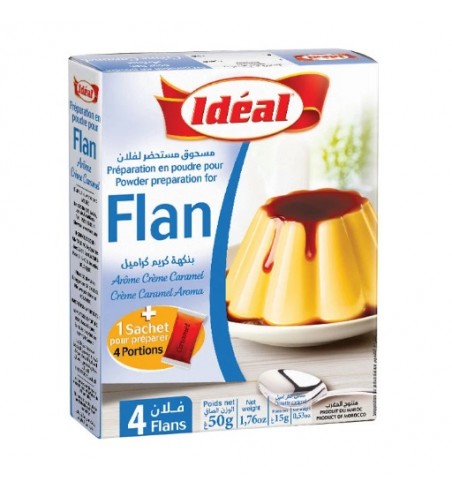 Ideal Flan Crème Caramel 50gr