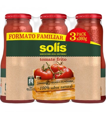 Solis sauce tomate PACK3...