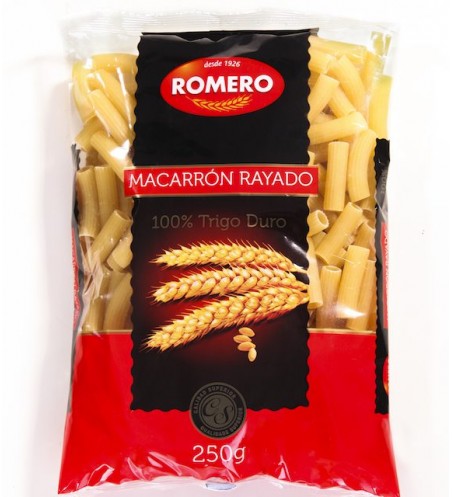 Pâtes Macaroni Rayées Romarin 500gr
