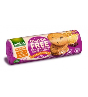 Gullon Biscuit Sans Gluten à l'Avoine et à l'Orange 180 g