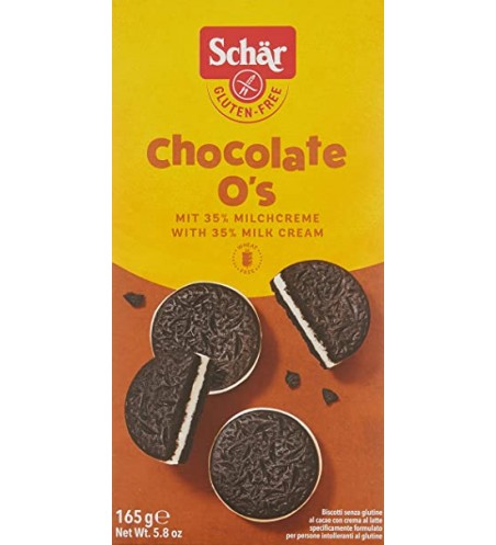 ﻿Schär Chocolate O's Sans Gluten 165g