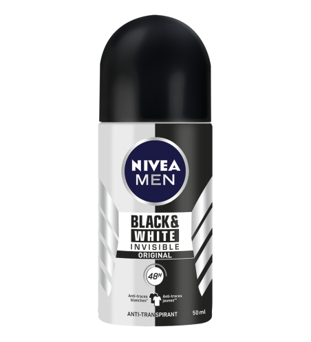 NIVEA Bille Men anti-transpirant Black and white