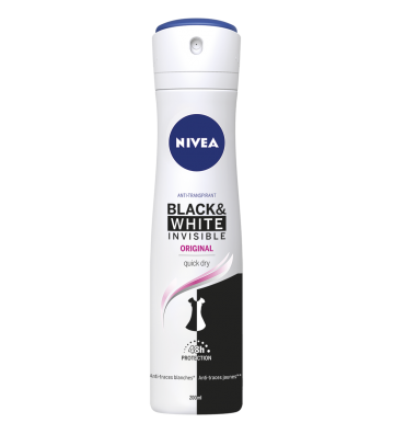 NIVEA déodorant spray black...