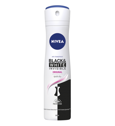 NIVEA déodorant spray black and white original 200ml