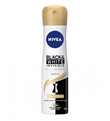 NIVEA déodorant black & white silky smooth 200ml