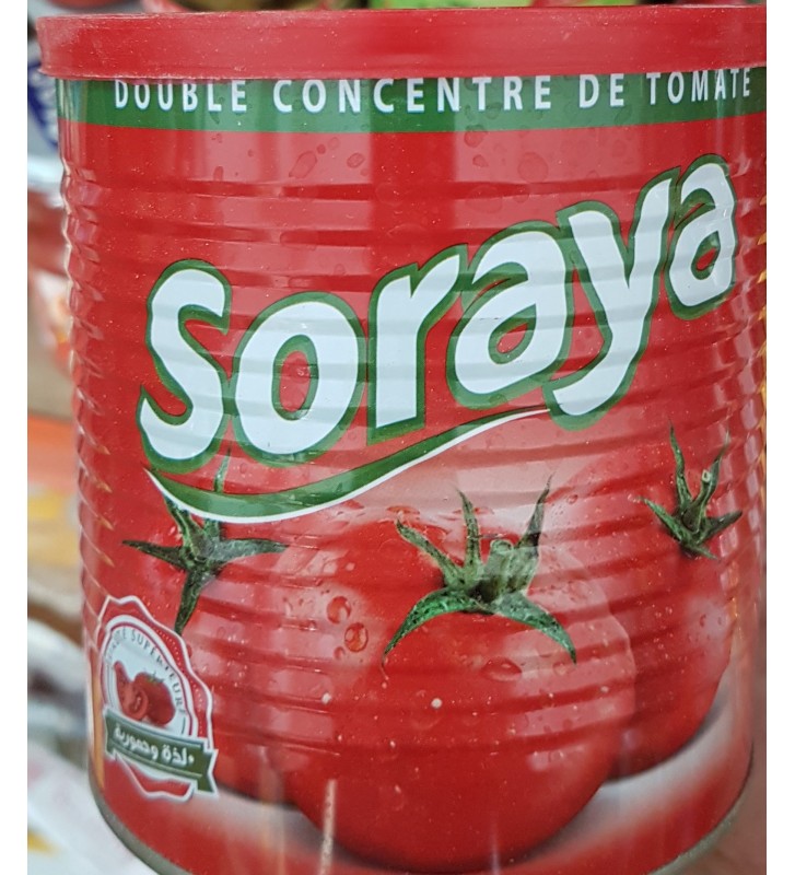 Concentré de tomate SORAYA 800g supermarché épicerie en ligne Maroc ,Tanger