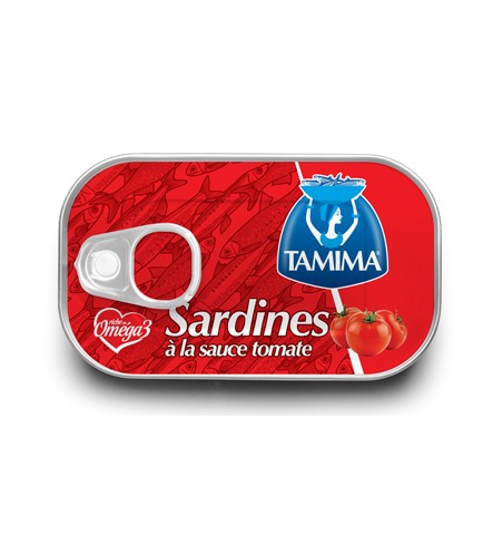 Sardine à la Sauce Tomate TAMIMA 125gr