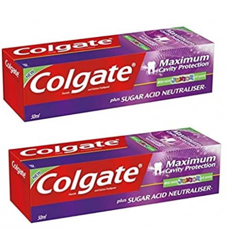 Colgate Maximum Cavity Protection plus Sugar Acid Neutraliser Mild Mint Junior 50 ml