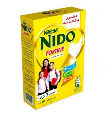 Nido Nestlé lait entier en poudre 350g supermarché épicerie en ligne Maroc  ,Tanger