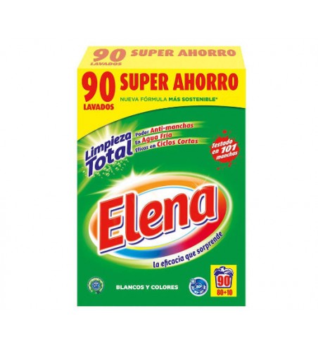 ELENA Détergent Total Cleaning 90 Lavages5.580gr